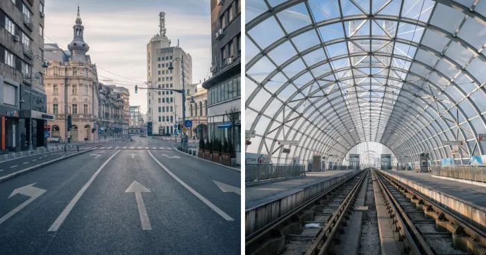 I Woke Up At 7am On January 1st To See Bucharest's Empty Streets