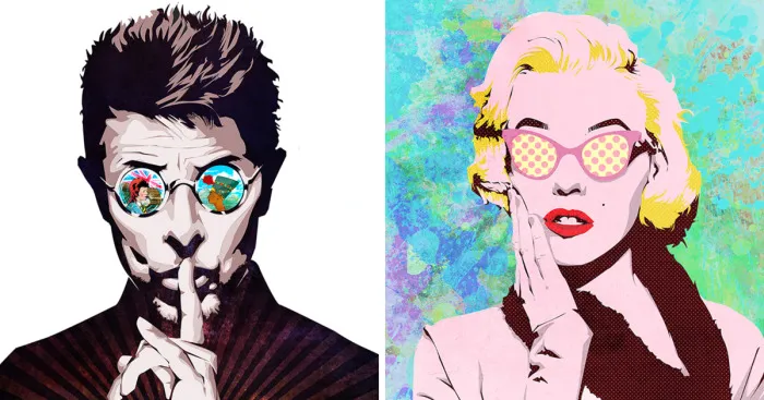 I Create Crazy Illustrations Of Timeless Pop Culture Icons