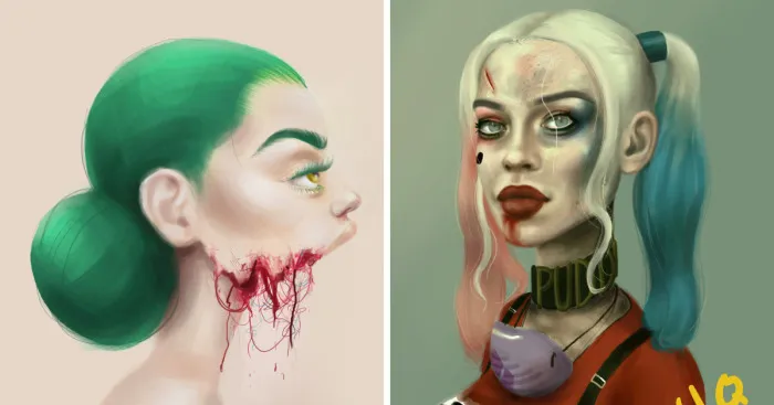 I Create These Digital Illustrations
