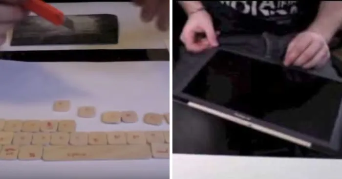 I Made A Realistic Wooden Macbook Air After Loosing A Bet