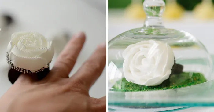 How To Make Flower Cookie Rings
