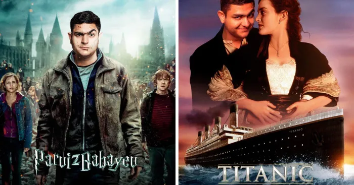 I Made Posters Of Popular Films Using My Face