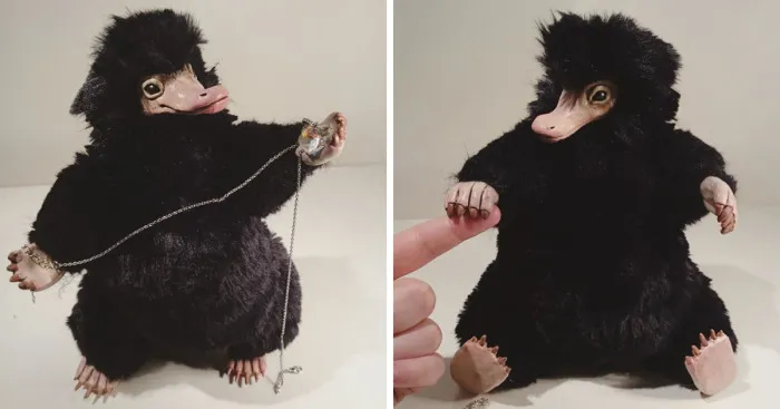 Handmade Niffler Inspired By The "Fantastic Beasts And Where To Find Them"