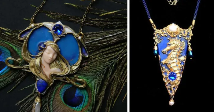 Russian Polymer Clay Artist Creates Unique Jewelry