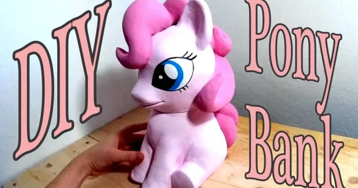 I Made A Pony Bank Out Of A Nutella Jar