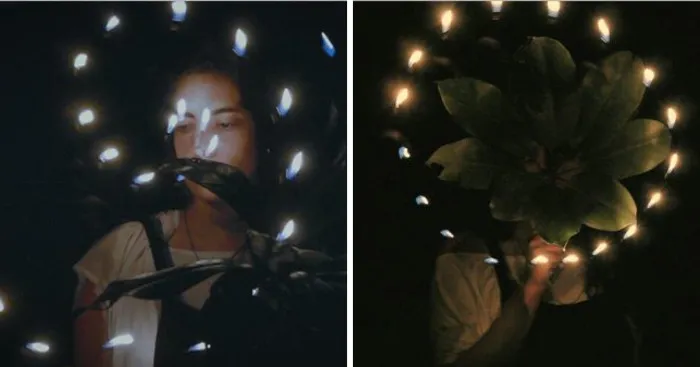 Series Of Fire Spiral Gifs Inspired By The Use Of Light And Repetition