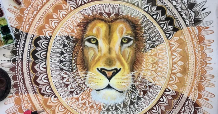 I Spent An Hour A Day Painting To Cope With My Depression, This Is The Result