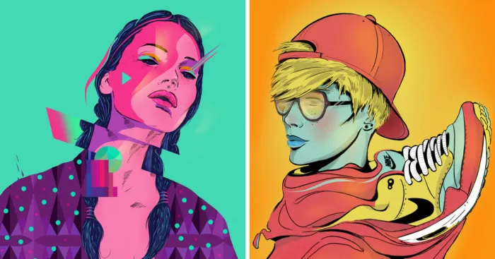Colorful Illustrations By Cetin Yildiz