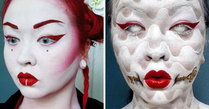 Comic And Anime Inspired Works By A Self-Taught Body Painter