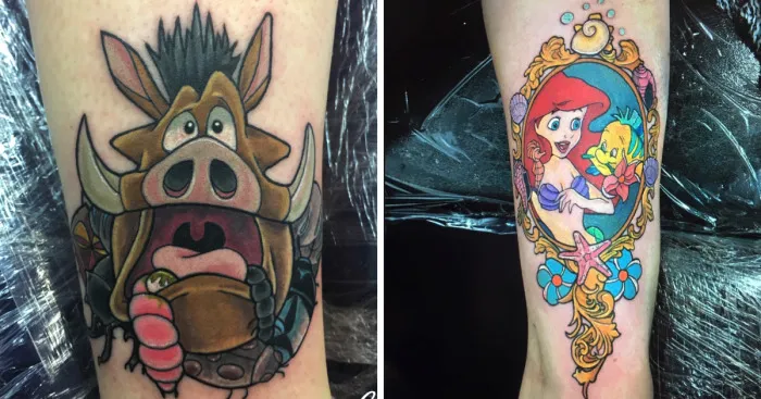 Tattoo Artist Alex Heart Recreates Disney Magic In Skin