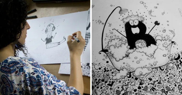 I Draw Letter Characters Doing Activities Starting With The Same Letter And I Love It!