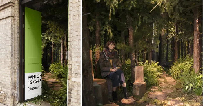 Airbnb And Pantone Create "Outside In" House In London To Help People Fight The Winter Blues