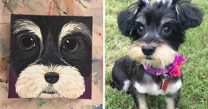 I Paint Caricature Pet Portraits