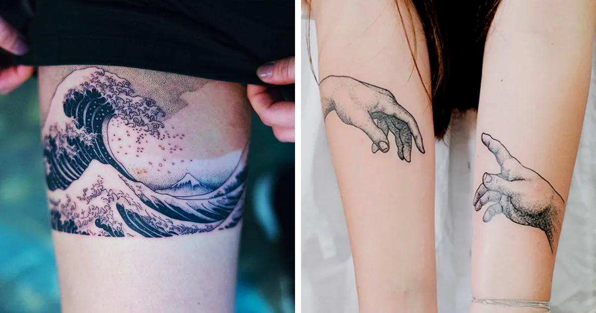 15 Tatuajes inspirados en el arte clásico que no sabías que necesitabas hasta ahora