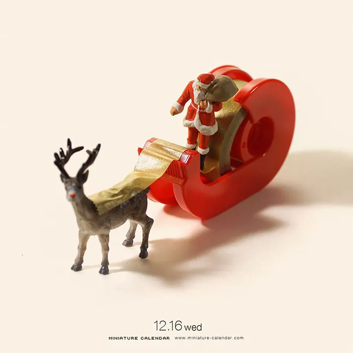 246 Fun Miniature Dioramas By Japanese Artist Who's Been Creating Them Every Day For 5 Years