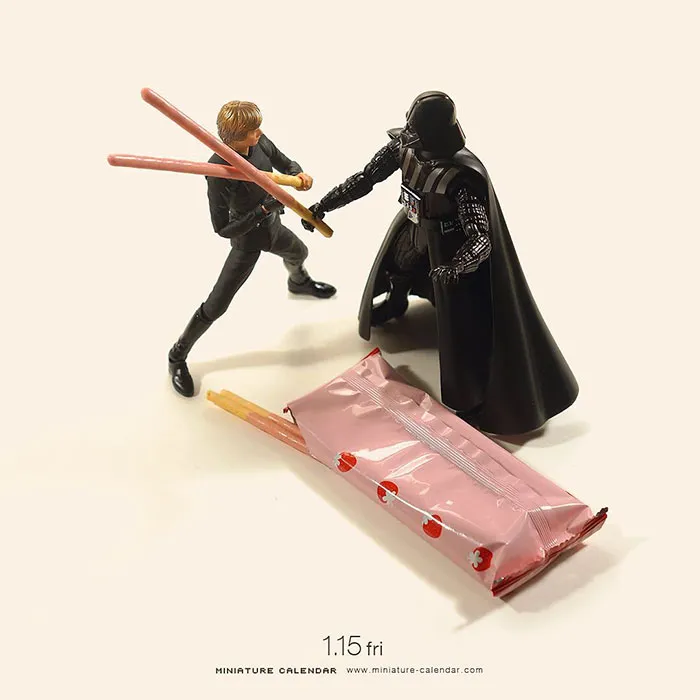 246 Fun Miniature Dioramas By Japanese Artist Who's Been Creating Them Every Day For 5 Years