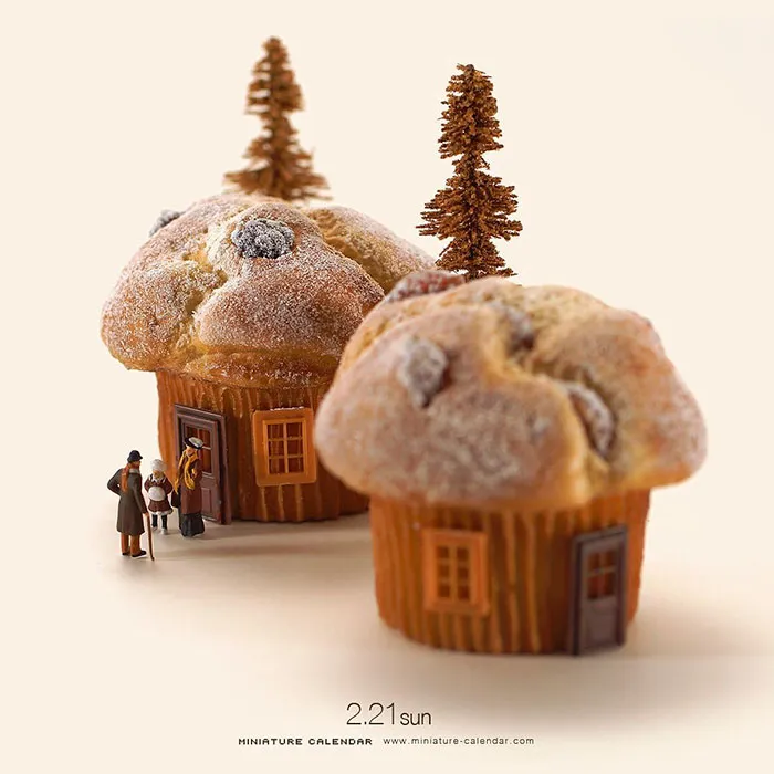 246 Fun Miniature Dioramas By Japanese Artist Who's Been Creating Them Every Day For 5 Years