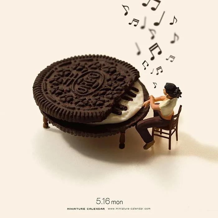 246 Fun Miniature Dioramas By Japanese Artist Who's Been Creating Them Every Day For 5 Years