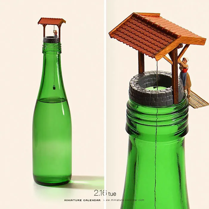 246 Fun Miniature Dioramas By Japanese Artist Who's Been Creating Them Every Day For 5 Years