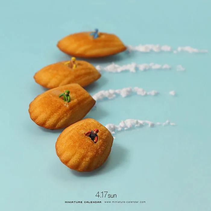 246 Fun Miniature Dioramas By Japanese Artist Who's Been Creating Them Every Day For 5 Years