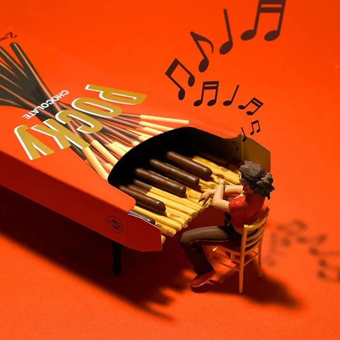 246 Fun Miniature Dioramas By Japanese Artist Who's Been Creating Them Every Day For 5 Years