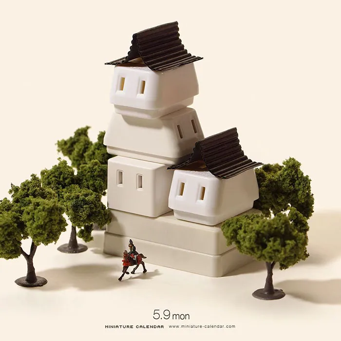 246 Fun Miniature Dioramas By Japanese Artist Who's Been Creating Them Every Day For 5 Years