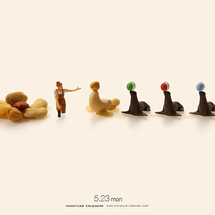 246 Fun Miniature Dioramas By Japanese Artist Who's Been Creating Them Every Day For 5 Years
