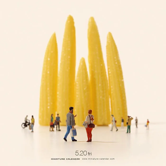 246 Fun Miniature Dioramas By Japanese Artist Who's Been Creating Them Every Day For 5 Years