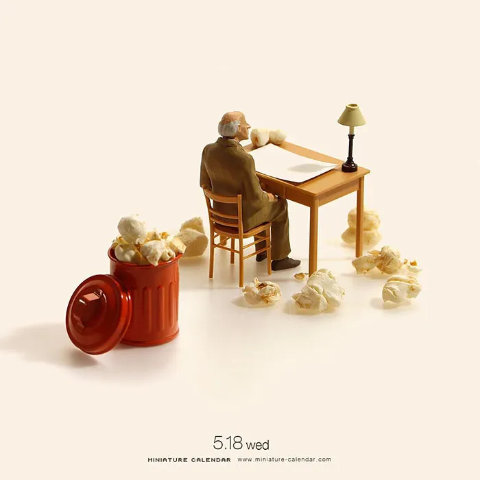 246 Fun Miniature Dioramas By Japanese Artist Who's Been Creating Them Every Day For 5 Years