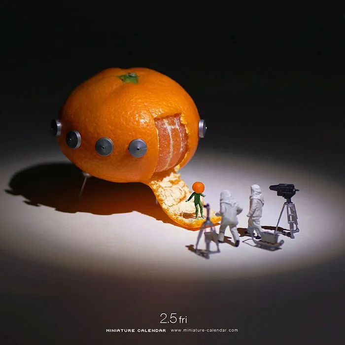 246 Fun Miniature Dioramas By Japanese Artist Who's Been Creating Them Every Day For 5 Years