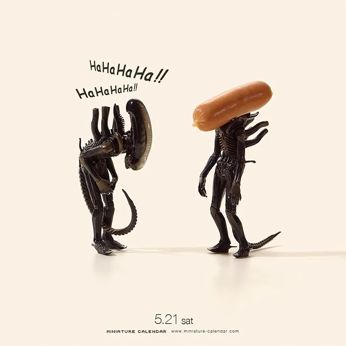 246 Fun Miniature Dioramas By Japanese Artist Who's Been Creating Them Every Day For 5 Years