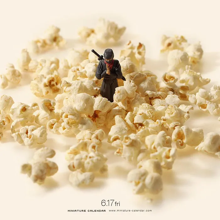 246 Fun Miniature Dioramas By Japanese Artist Who's Been Creating Them Every Day For 5 Years