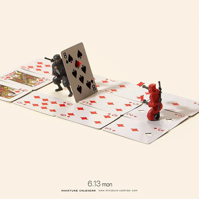 246 Fun Miniature Dioramas By Japanese Artist Who's Been Creating Them Every Day For 5 Years