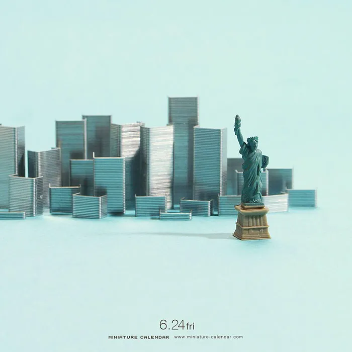246 Fun Miniature Dioramas By Japanese Artist Who's Been Creating Them Every Day For 5 Years