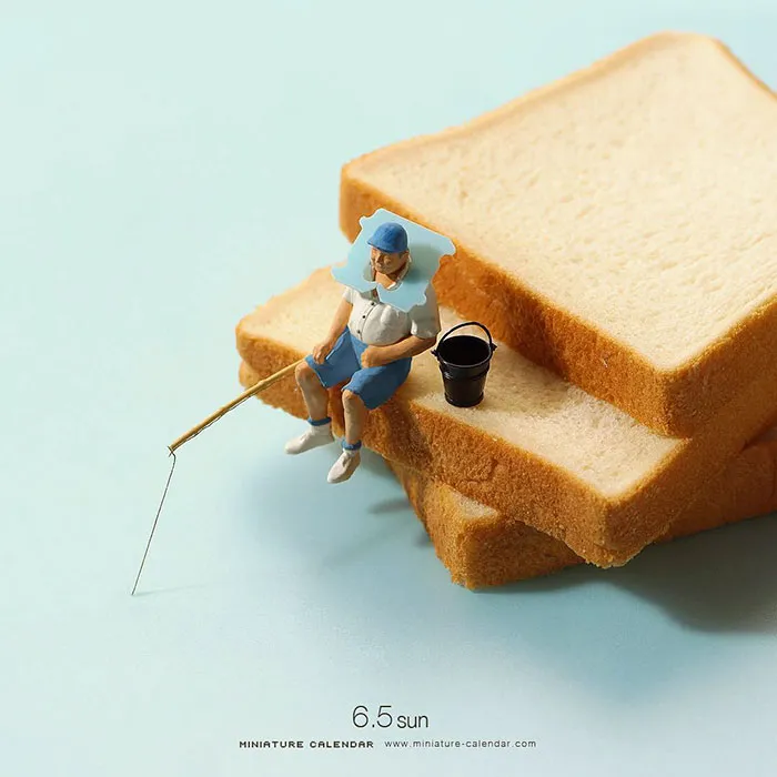 246 Fun Miniature Dioramas By Japanese Artist Who's Been Creating Them Every Day For 5 Years