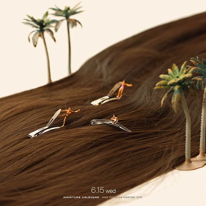 246 Fun Miniature Dioramas By Japanese Artist Who's Been Creating Them Every Day For 5 Years
