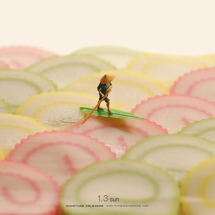 246 Fun Miniature Dioramas By Japanese Artist Who's Been Creating Them Every Day For 5 Years