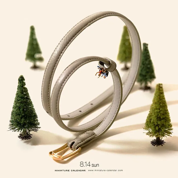 246 Fun Miniature Dioramas By Japanese Artist Who's Been Creating Them Every Day For 5 Years