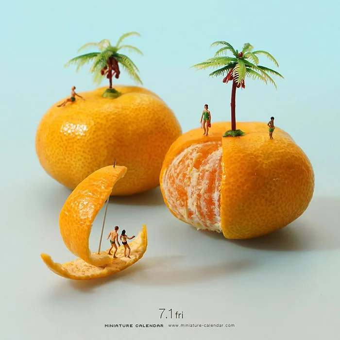 246 Fun Miniature Dioramas By Japanese Artist Who's Been Creating Them Every Day For 5 Years