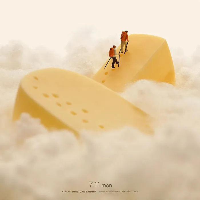 246 Fun Miniature Dioramas By Japanese Artist Who's Been Creating Them Every Day For 5 Years