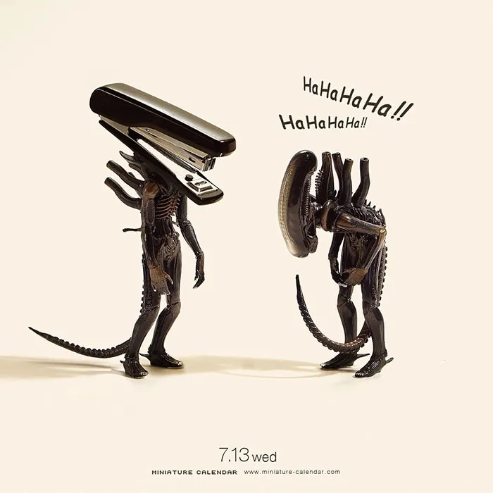 246 Fun Miniature Dioramas By Japanese Artist Who's Been Creating Them Every Day For 5 Years
