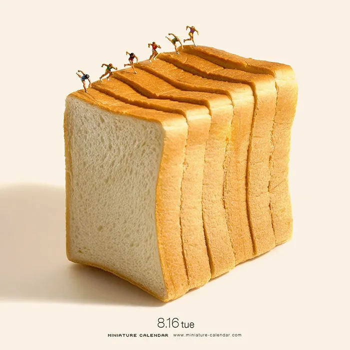246 Fun Miniature Dioramas By Japanese Artist Who's Been Creating Them Every Day For 5 Years