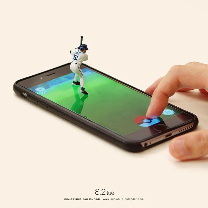 246 Fun Miniature Dioramas By Japanese Artist Who's Been Creating Them Every Day For 5 Years