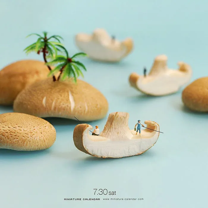 246 Fun Miniature Dioramas By Japanese Artist Who's Been Creating Them Every Day For 5 Years