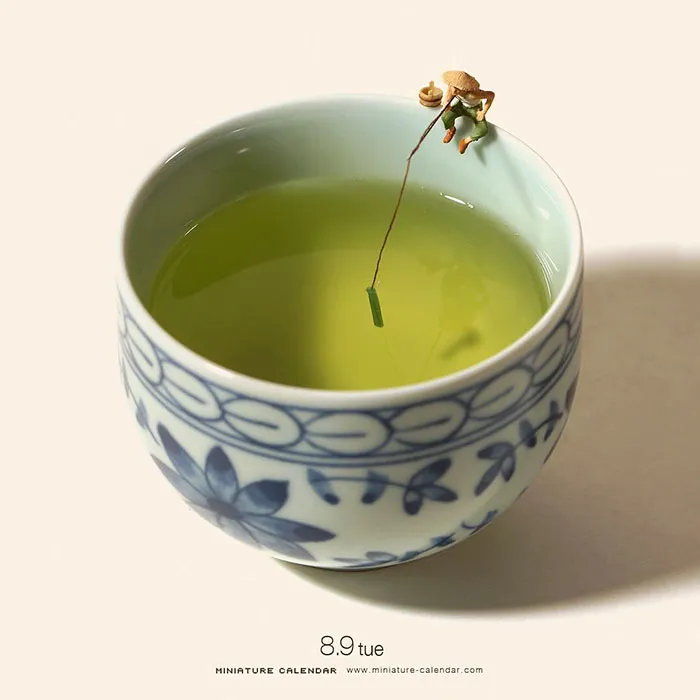 246 Fun Miniature Dioramas By Japanese Artist Who's Been Creating Them Every Day For 5 Years