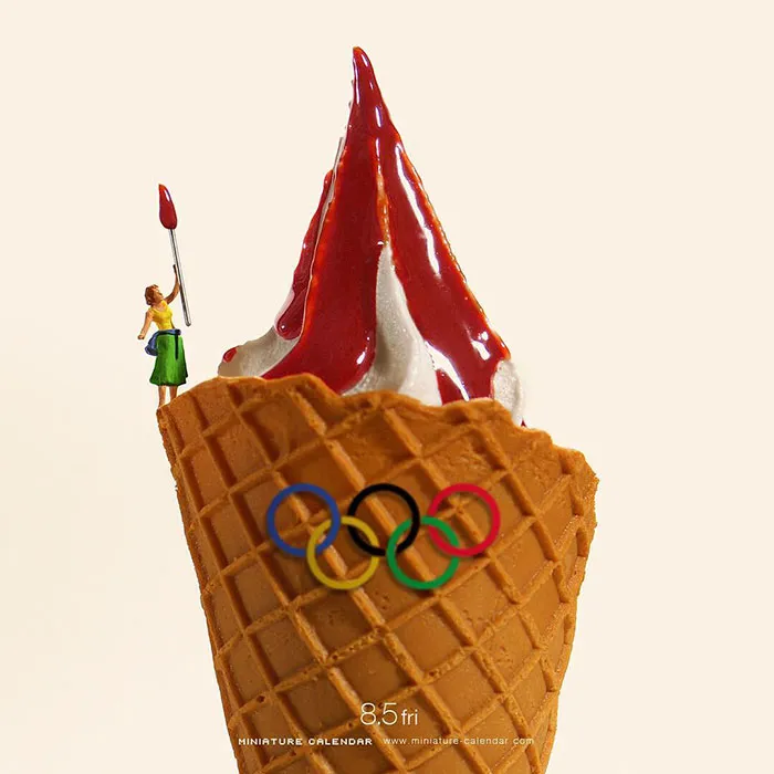 246 Fun Miniature Dioramas By Japanese Artist Who's Been Creating Them Every Day For 5 Years