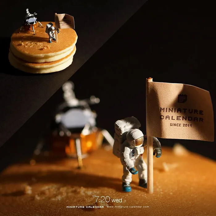 246 Fun Miniature Dioramas By Japanese Artist Who's Been Creating Them Every Day For 5 Years