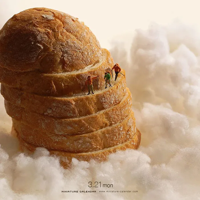 246 Fun Miniature Dioramas By Japanese Artist Who's Been Creating Them Every Day For 5 Years