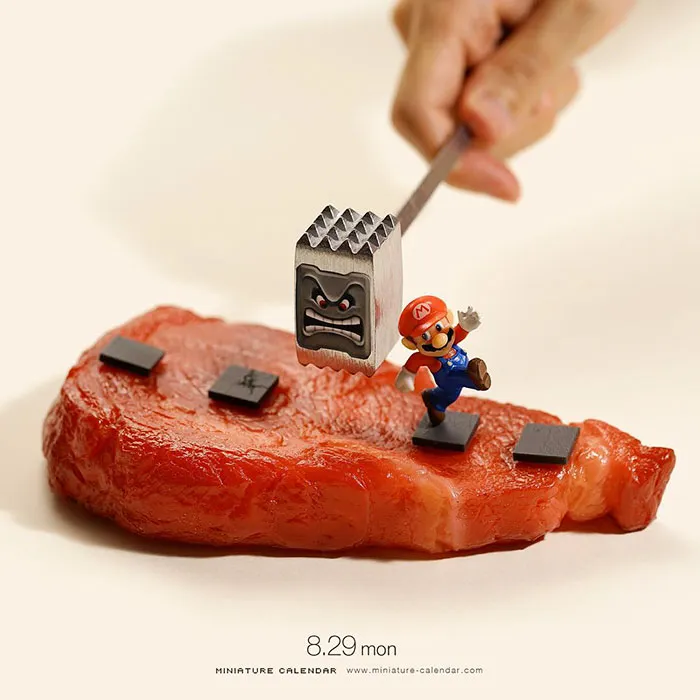 246 Fun Miniature Dioramas By Japanese Artist Who's Been Creating Them Every Day For 5 Years