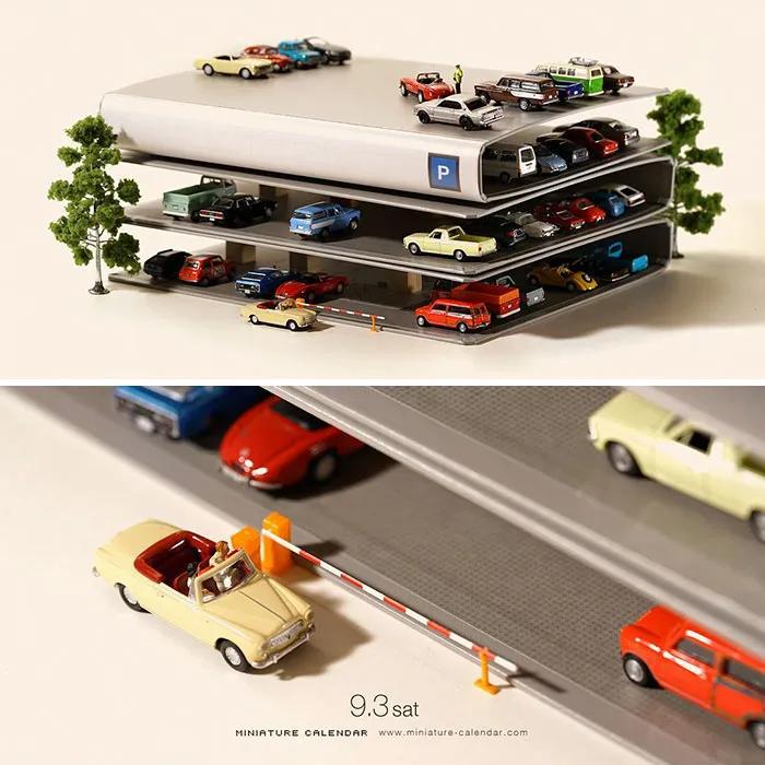 246 Fun Miniature Dioramas By Japanese Artist Who's Been Creating Them Every Day For 5 Years